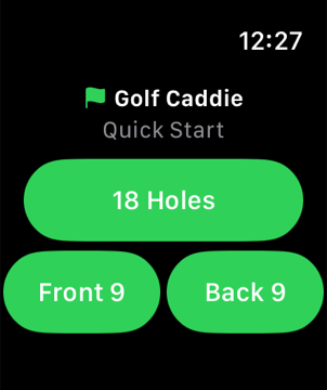 Golf Caddie Apple Watch Quick Start
